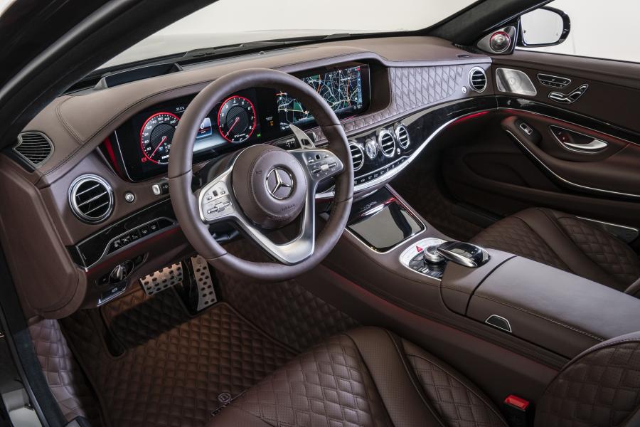Интерьер Mercedes-Maybach S650 900 by Brabus (X222) 2019 года  (фото 14 из 14)